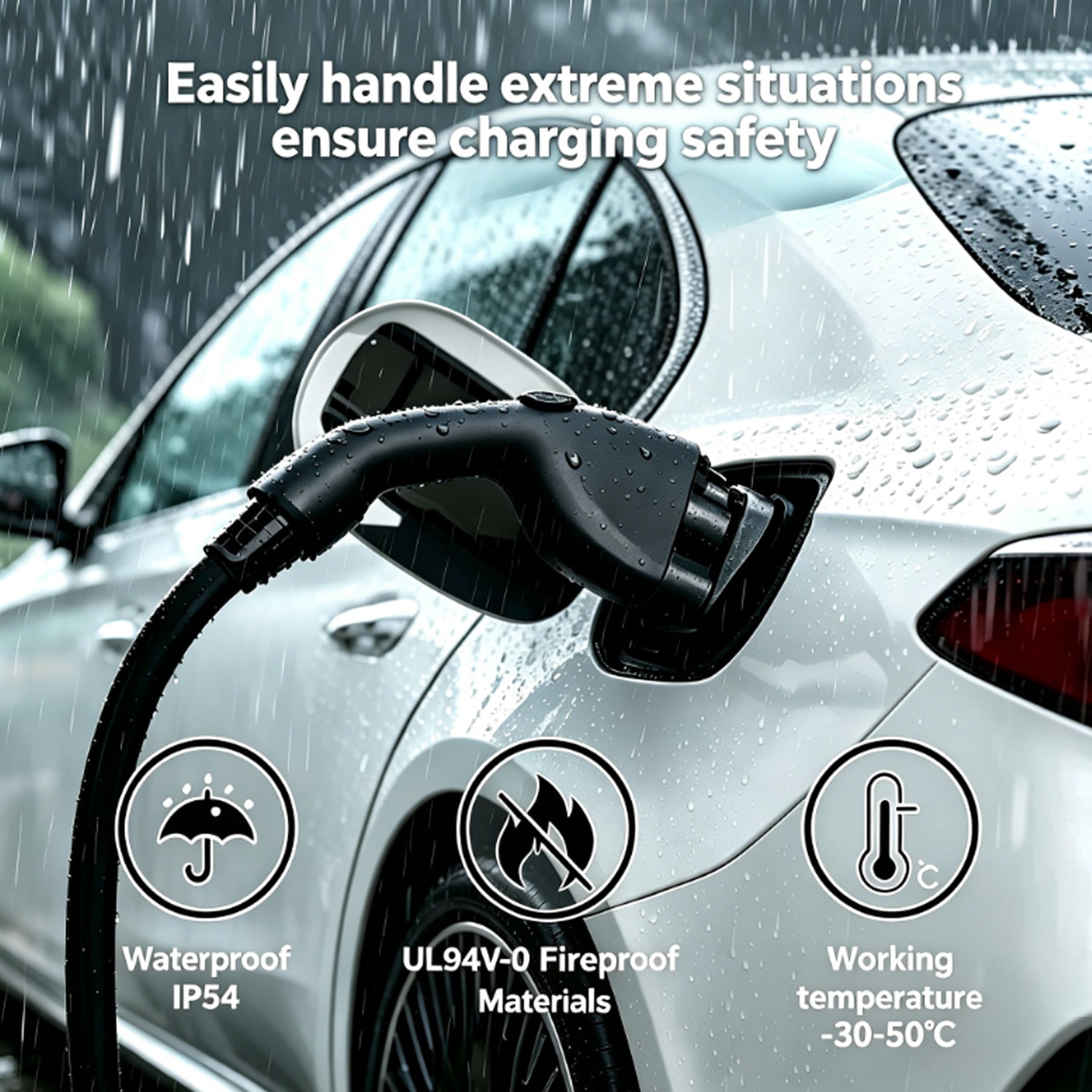RIYS CCS2‑to‑CCS1 AC+DC Adapter 500A Max for EV