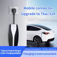 TSL mobile connector 6-50P adapter, suitable for S, 3, X, Y type Isabel 2 EV charger extension connector, 240V output